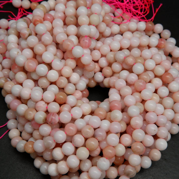 Pink Opal Beads.