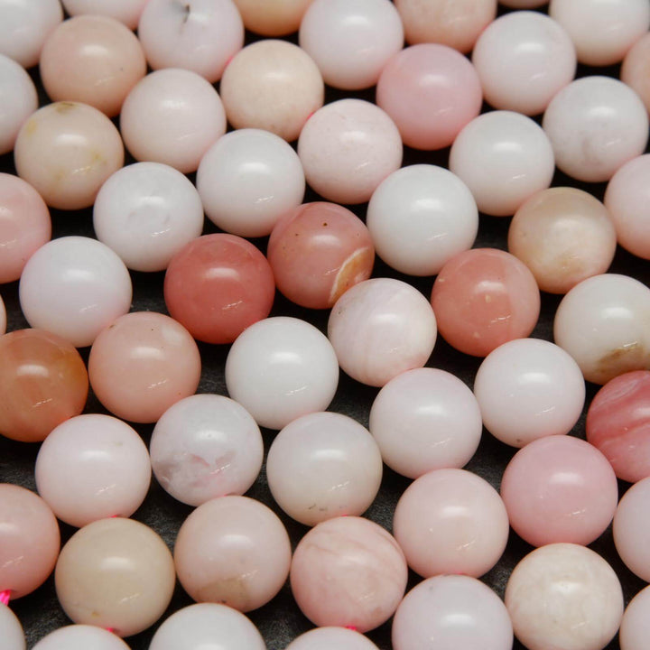 Pink Opal Beads.