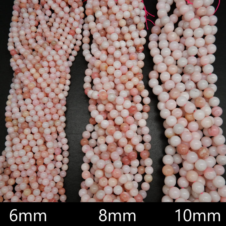 Pink Opal Beads.