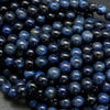 Blue Dumortierite Beads.