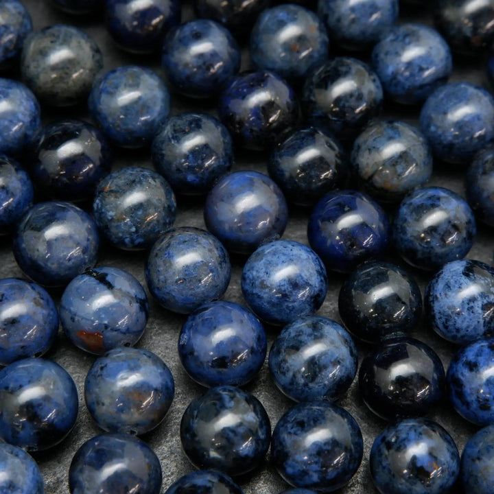 Blue Dumortierite Beads.