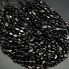 Hypersthene polished chip beads.