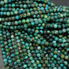 Natural Hubei Turquoise Round Beads.