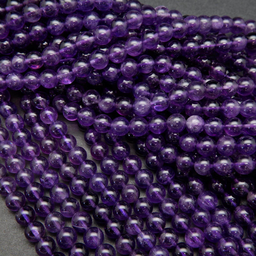 Purple Amethyst Beads.