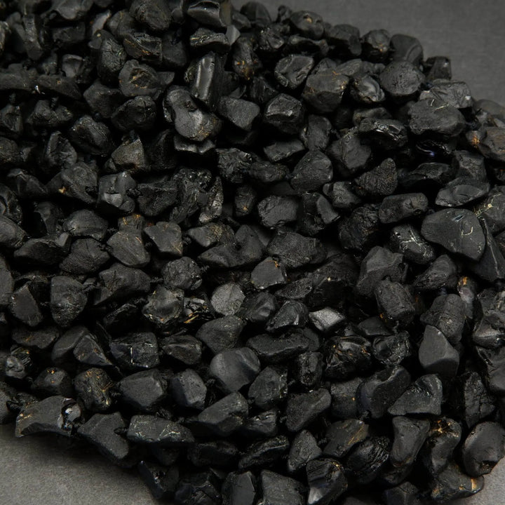 Black Spinel Beads.