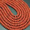 Red Jasper · Matte · Rondelle · 6mm, 8mm, Bead, Tejas Beads