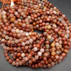 Red Rutilated Quartz Beads