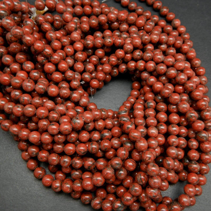 Sesame Jasper Beads.