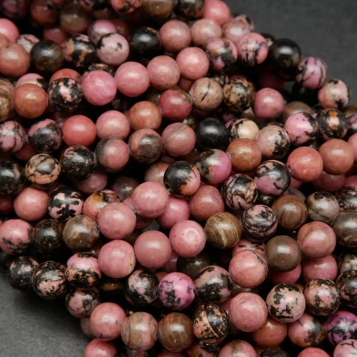 Rhodonite Beads.