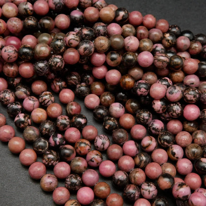 Rhodonite Beads.