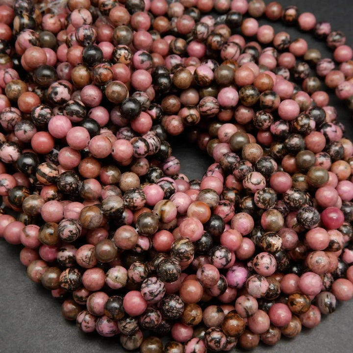 Rhodonite Beads.