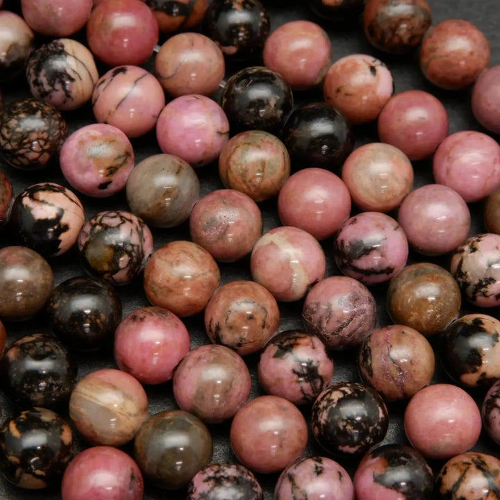Rhodonite Beads.