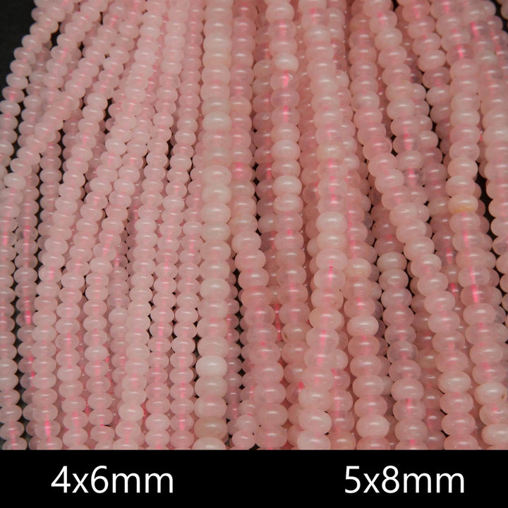 Rose quartz Beads.