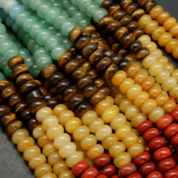 Seven Chakra Large Hole Beads.