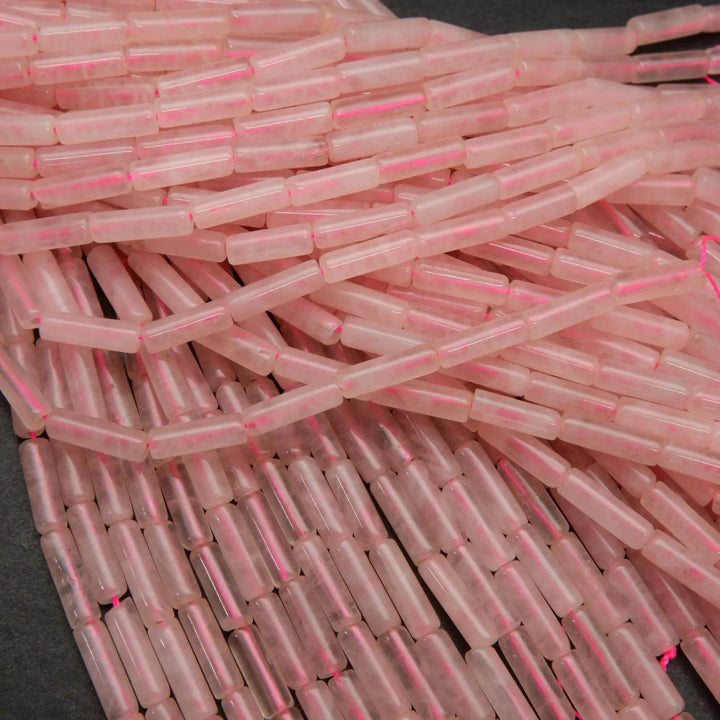 Rose Quartz Beads.