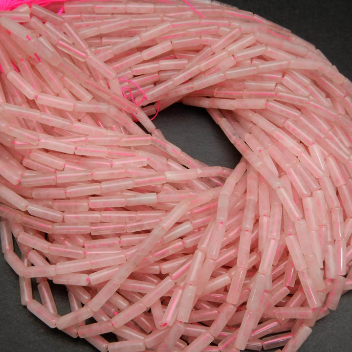 Rose Quartz Beads.