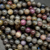 Ruby and Sapphire Mixed Beads For Jewelry Making