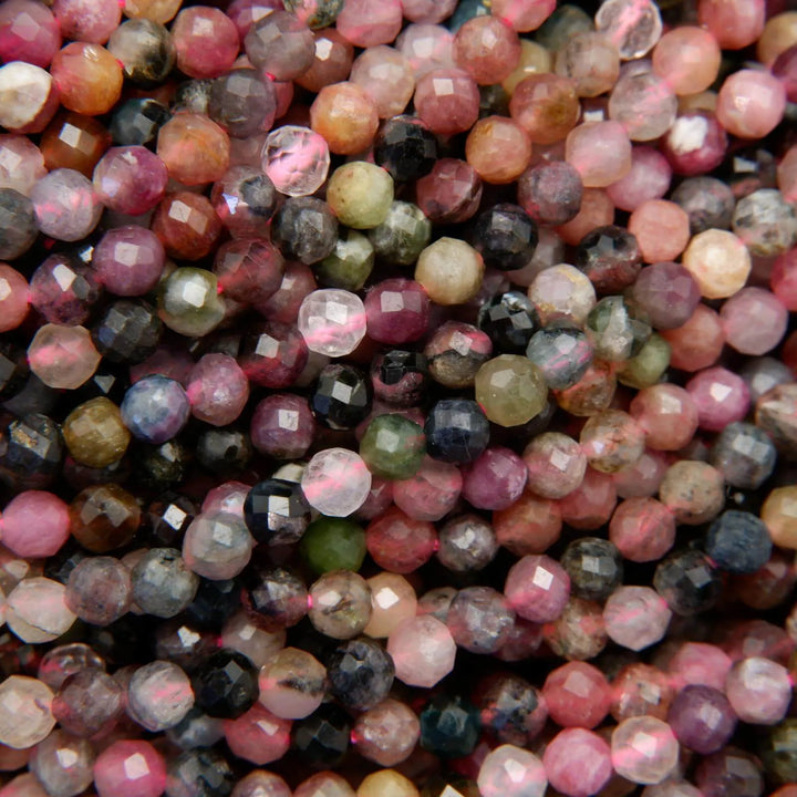 Watermelon Tourmaline Beads.