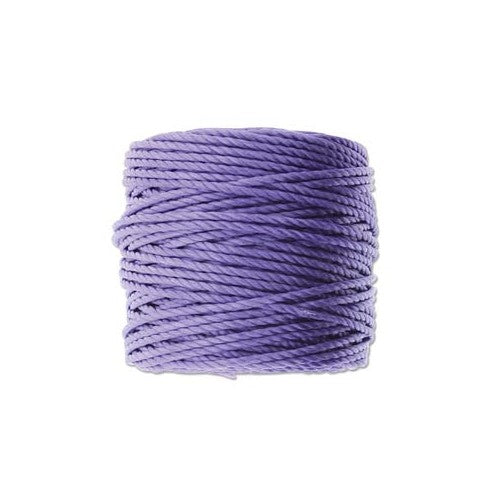 S-Lon Cord · Tex 400 · Violet · 0.9 mm · 35yd, Supply, Tejas Beads