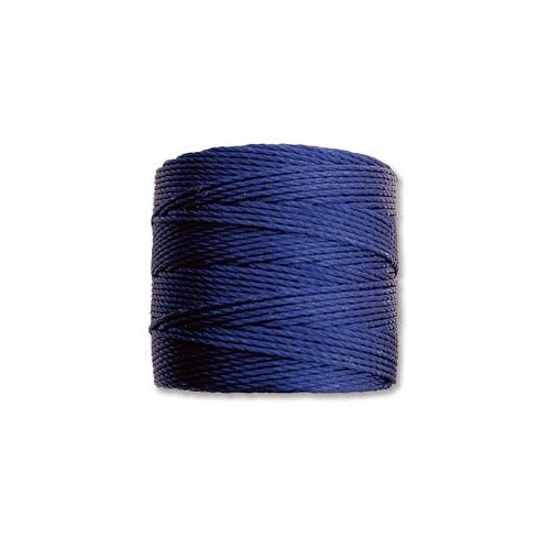 S-Lon Cord · Tex 210 · Capri Blue · 0.5 mm · 77yd, Supply, Tejas Beads