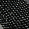 Black Shungite Beads