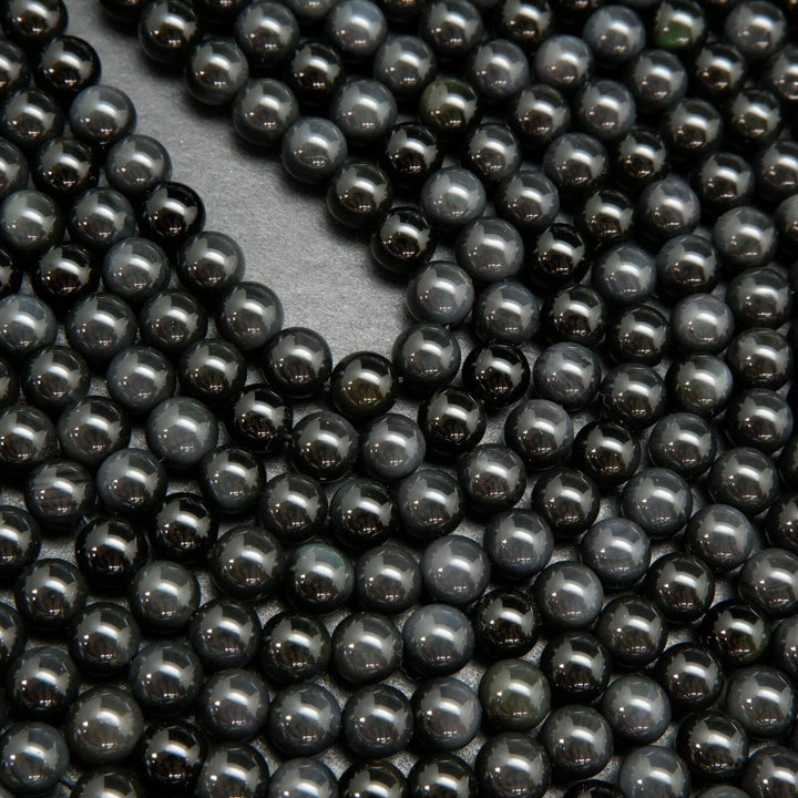 Silver sheen obsidian.