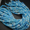 Sky blue beads.