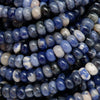 Sodalite Rondelle Beads.
