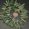 Green Kyanite Beads.