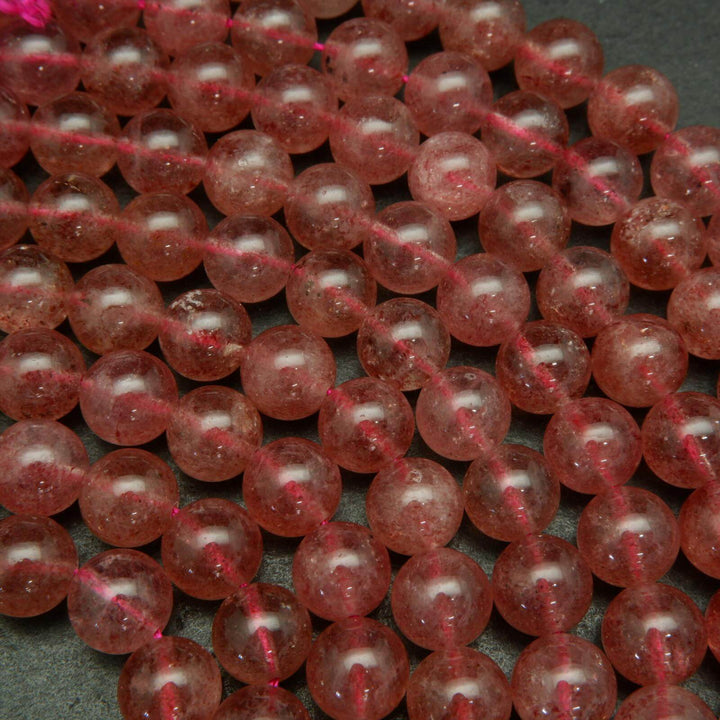 Strawberry Quartz Beads.