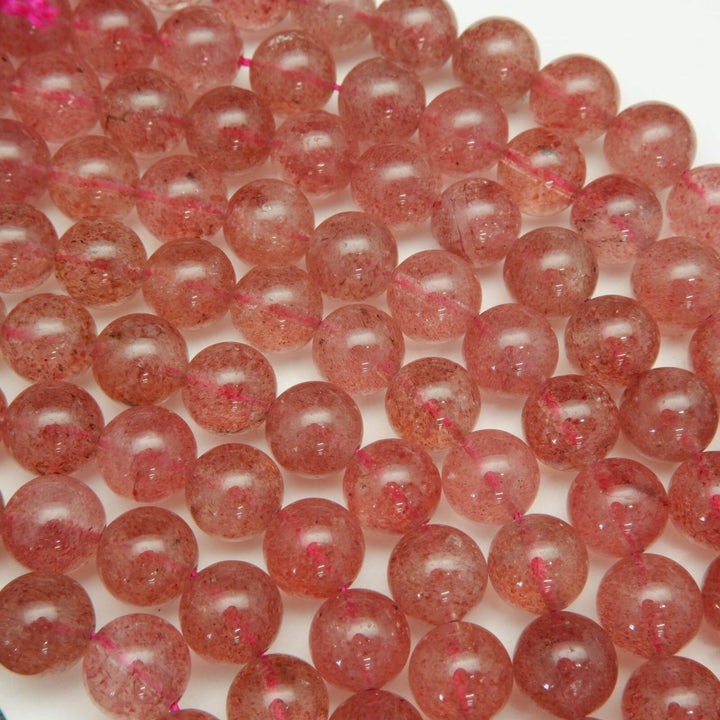 Strawberry Quartz Beads.