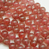 Strawberry Quartz Beads.