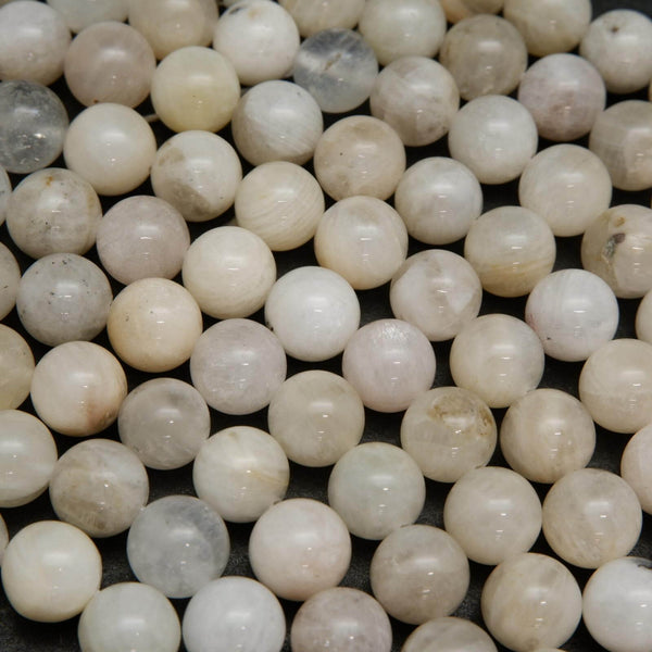 Creamy White Moonstone Beads.