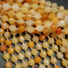 Yellow Aventurine Energy Prism Beads.