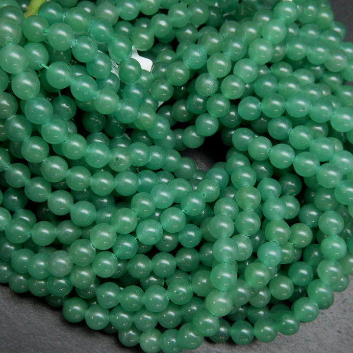 Green Aventurine Beads.